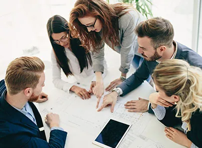 Team planning subsidiary operations